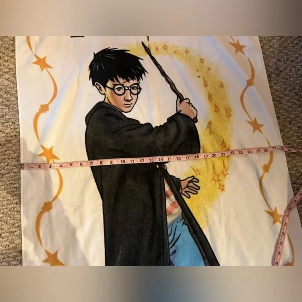 Vintage 2001 Harry Potter Warner Bros. Bath Towel